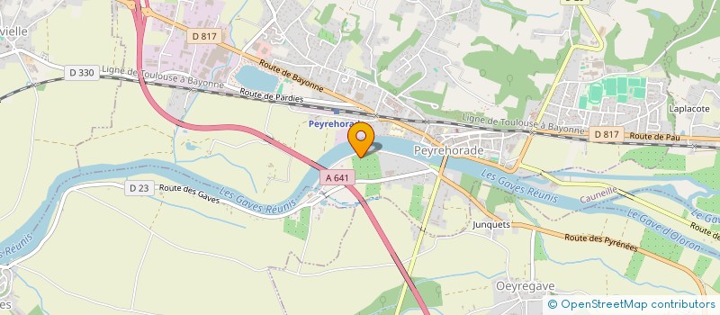 localisation de l'entreprise MONSIEUR FRANCK ROSEL  PORT-DE-LANNE