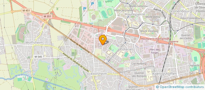 localisation de l'entreprise MONSIEUR FRANCK ROSENZWEIG  ITTENHEIM