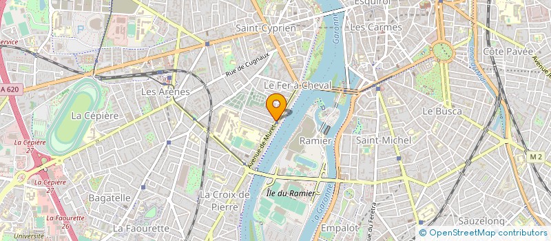 localisation de l'entreprise MONSIEUR FRANCK ROUMIER  TOULOUSE
