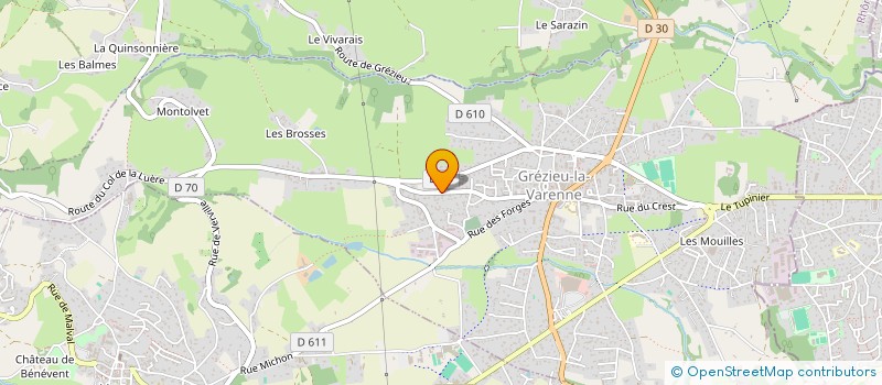 localisation de l'entreprise MONSIEUR FRANCK ROUMY  GREZIEU-LA-VARENNE