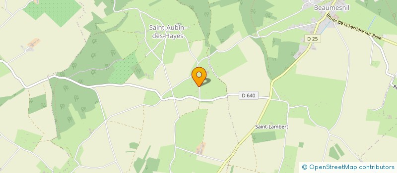 localisation de l'entreprise MONSIEUR FRANCK ROUSSEAU  MESNIL-EN-OUCHE