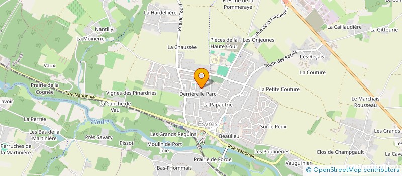 localisation de l'entreprise MONSIEUR FRANCK ROUSSEAU  TRUYES