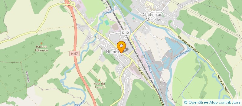 localisation de l'entreprise MONSIEUR FRANCK ROUSSEL  MOYEMONT