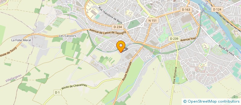localisation de l'entreprise MONSIEUR FRANCK ROUX à AUXERRE