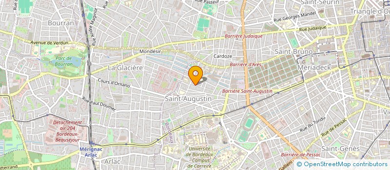 localisation de l'entreprise MONSIEUR FRANCK RUESCAS  BORDEAUX