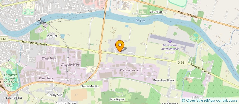 localisation de l'entreprise MONSIEUR FRANCK RUIZ à VILLENEUVE SUR LOT