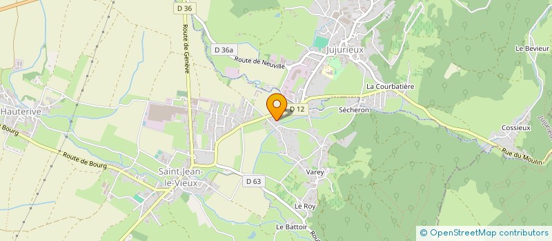 localisation de l'entreprise MONSIEUR FRANCK SAINT-GENIS  SAINT-JEAN-LE-VIEUX