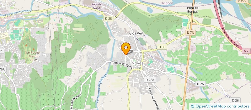 localisation de l'entreprise MONSIEUR FRANCK SALANSON  NOVES