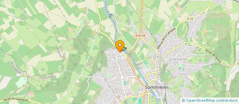 localisation de l'entreprise MONSIEUR FRANCK SALES  SOMMIERES