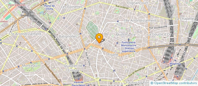 localisation de l'entreprise MONSIEUR FRANCK SALIER à PARIS