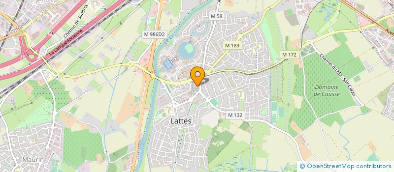 localisation de l'entreprise MONSIEUR FRANCK SALZMANN à LATTES