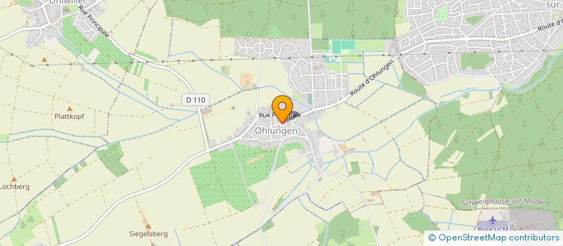 localisation de l'entreprise MONSIEUR FRANCK SANDER  OHLUNGEN