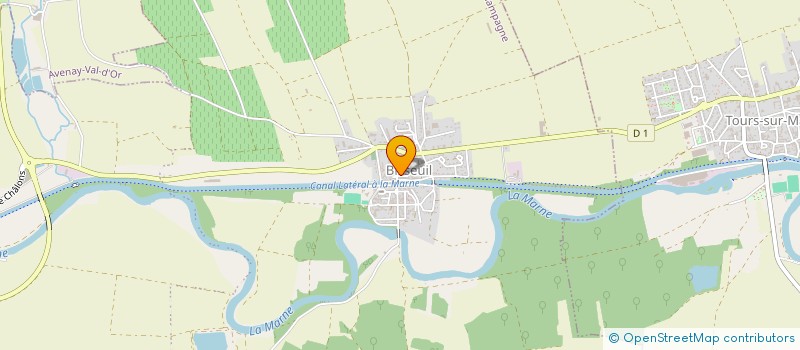 localisation de l'entreprise MONSIEUR FRANCK SAUCET  AY-CHAMPAGNE