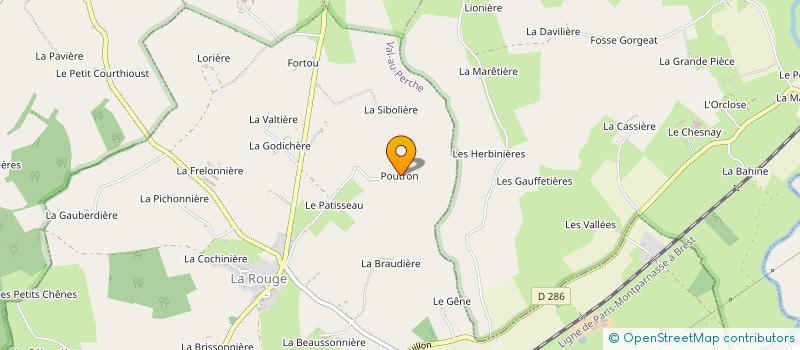 localisation de l'entreprise MONSIEUR FRANCK SAUSSEREAU à VAL-AU-PERCHE