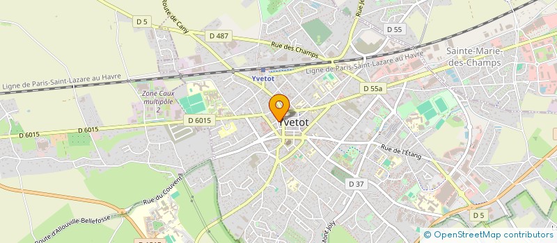 localisation de l'entreprise MONSIEUR FRANCK SAVALLE à YVETOT