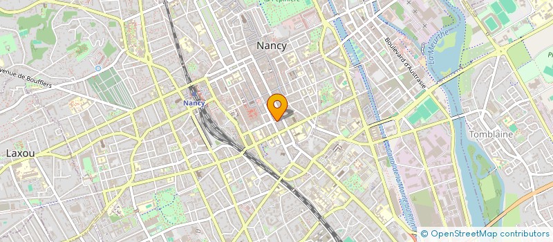 localisation de l'entreprise MONSIEUR FRANCK SAVARY  NANCY