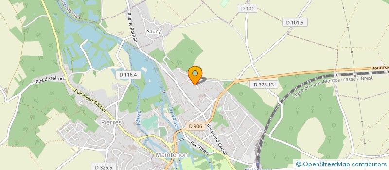 localisation de l'entreprise MONSIEUR FRANCK SCAGNI à MAINTENON