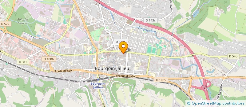 localisation de l'entreprise MONSIEUR FRANCK SCHEID  BOURGOIN-JALLIEU
