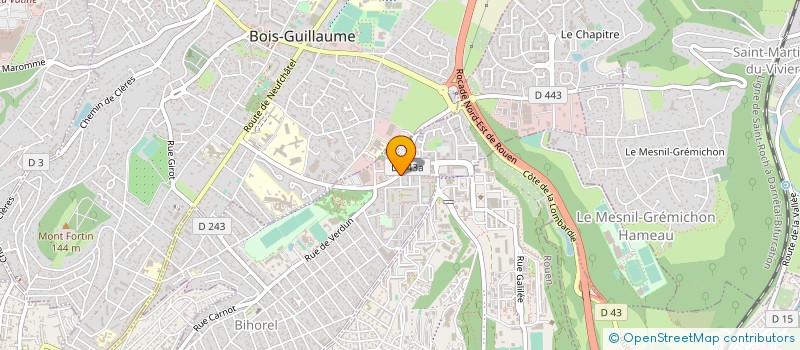 localisation de l'entreprise MONSIEUR FRANCK SCHMITT  BIHOREL