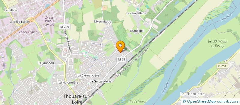 localisation de l'entreprise MONSIEUR FRANCK SCHNEIDER à THOUARE-SUR-LOIRE