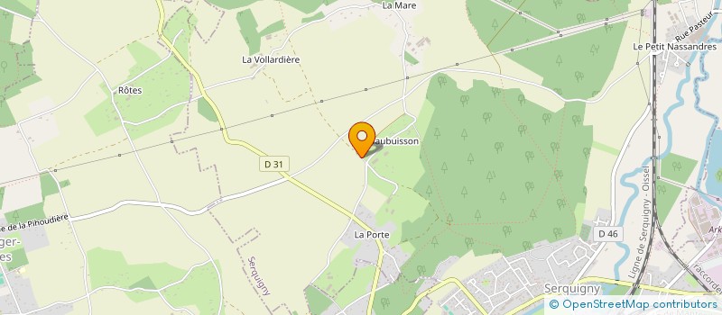 localisation de l'entreprise MONSIEUR FRANCK SCIPION  SERQUIGNY