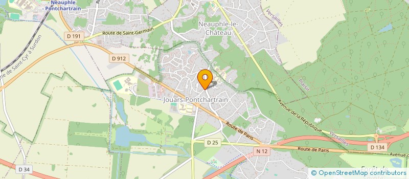 localisation de l'entreprise MONSIEUR FRANCK SEBASTIEN  SAINT-GERMAIN-EN-LAYE