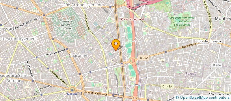 localisation de l'entreprise MONSIEUR FRANCK SEBOUK  PARIS