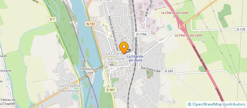 localisation de l'entreprise MONSIEUR FRANCK SEDE à MESVES-SUR-LOIRE