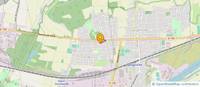 localisation de l'entreprise MONSIEUR FRANCK SEDILLO  ISSOU