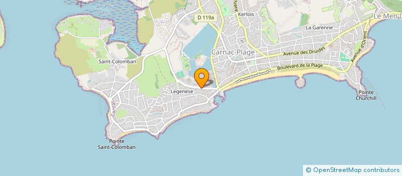 localisation de l'entreprise MONSIEUR FRANCK SEHEDIC  CARNAC