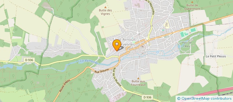 localisation de l'entreprise MONSIEUR FRANCK SELLIER  SAINT-ARNOULT-EN-YVELINES