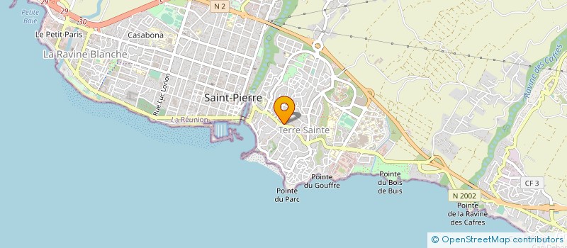 localisation de l'entreprise MONSIEUR FRANCK SEMEL à SAINT-PIERRE