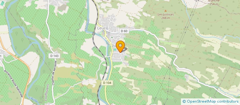 localisation de l'entreprise MONSIEUR FRANCK SENEGAS  SAINT-HILAIRE