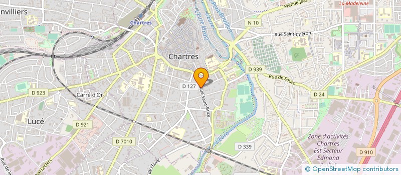localisation de l'entreprise MONSIEUR FRANCK SENELIER à CHARTRES