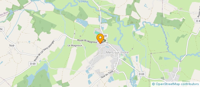 localisation de l'entreprise MONSIEUR FRANCK SENICOURT à MERS-SUR-INDRE