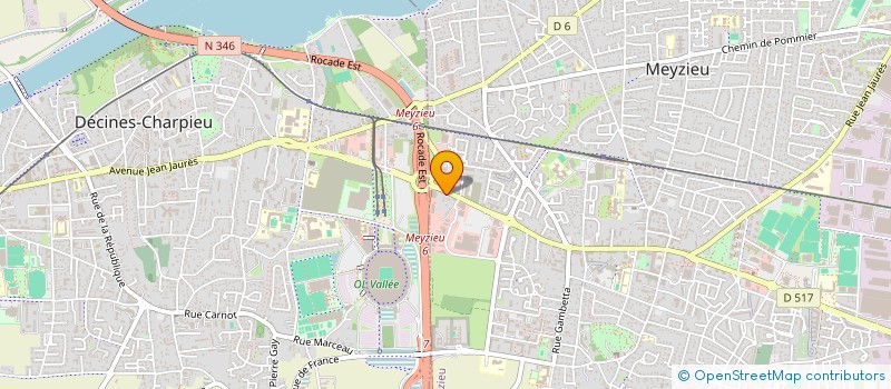 localisation de l'entreprise MONSIEUR FRANCK SENNEPIN  MEYZIEU