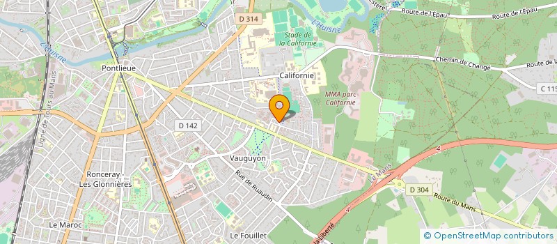 localisation de l'entreprise MONSIEUR FRANCK SERRER à LE MANS