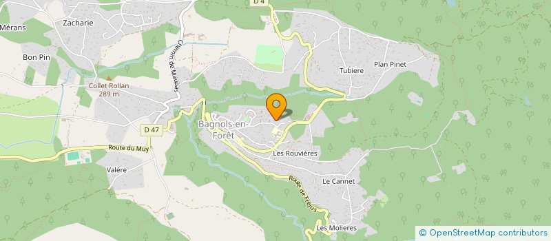 localisation de l'entreprise MONSIEUR FRANCK SERVAIS à BAGNOLS-EN-FORET