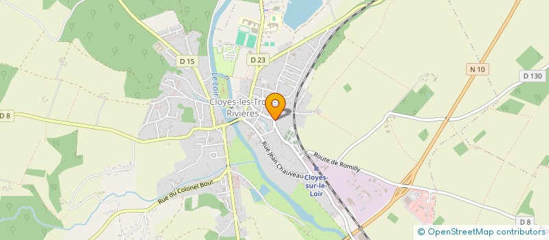 localisation de l'entreprise MONSIEUR FRANCK SEVESTRE à CLOYES-LES-TROIS-RIVIERES