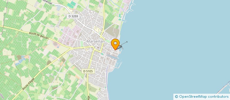 localisation de l'entreprise MONSIEUR FRANCK SGANGA à MARSEILLAN