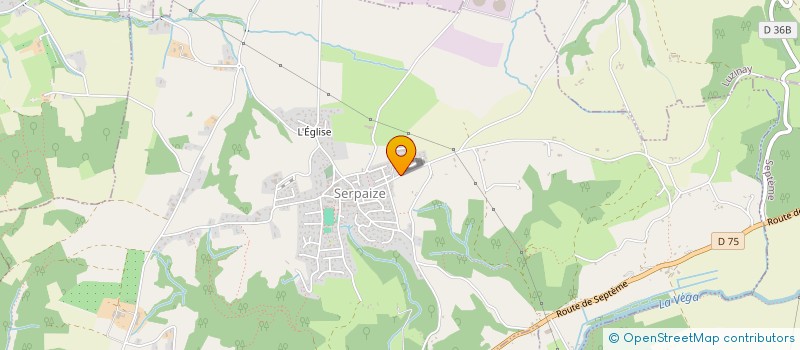 localisation de l'entreprise MONSIEUR FRANCK SICLER  SERPAIZE