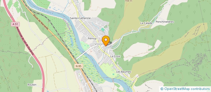 localisation de l'entreprise MONSIEUR FRANCK SIEURIN  VOLONNE