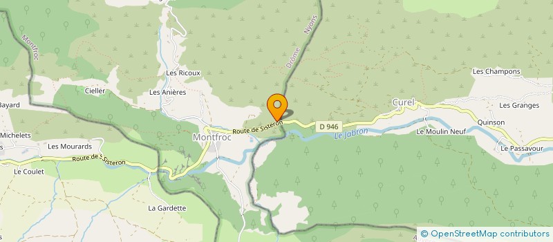 localisation de l'entreprise MONSIEUR FRANCK SINESI  MONTFROC