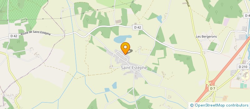 localisation de l'entreprise MONSIEUR FRANCK SION  ROULLET-SAINT-ESTEPHE