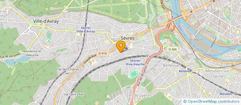 localisation de l'entreprise MONSIEUR FRANCK SIOT à SEVRES
