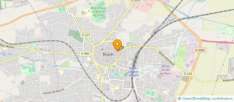 localisation de l'entreprise MONSIEUR FRANCK SOBONIAK  MOZAC