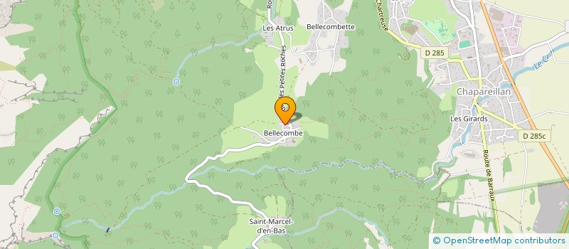 localisation de l'entreprise MONSIEUR FRANCK SOMME  CHAPAREILLAN