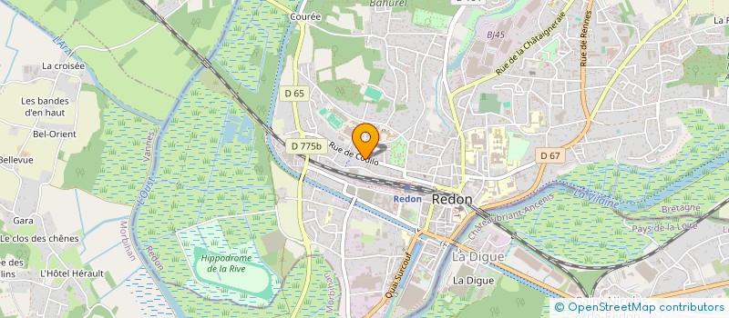 localisation de l'entreprise MONSIEUR FRANCK SOURD  REDON