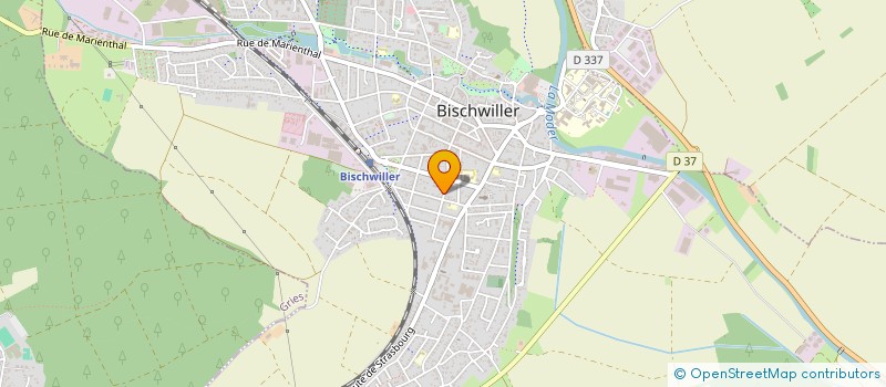 localisation de l'entreprise MONSIEUR FRANCK STEFFEN à BISCHWILLER