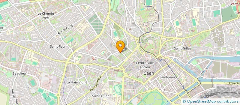 localisation de l'entreprise MONSIEUR FRANCK STEVENOT  CAEN